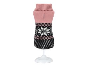 Nayeco svetr pro psa 25 cm, obvod 28 cm polární květina růžová