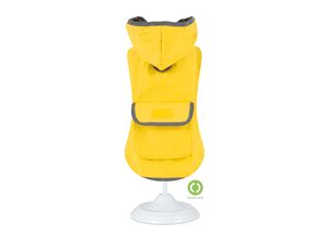 Nayeco pláštěnka pro psa délka 40 cm, obvod 50 cm, oboustranná žlutá, modrá doprodej