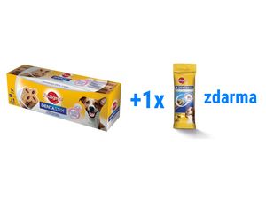 Pedigree Denta Stix TW Weekly S 40 g pes 5 - 10 kg SLEVA, dárek 4 Stix
