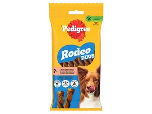Pedigree Rodeo Duos hovězí/sýr 123 g 7 k