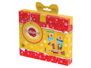 Pedigree vánoční balíček DentaStix 77 g, Rodeo kuřecí 70 g, Jumbone hovězí 90 g