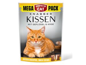 Perfecto Cat drůbeží masové polštářky se sýrovou náplní XXL 150 g 