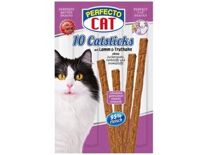 Perfecto cat 10 tyčinek 95% jehně krůta