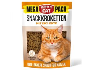 Perfecto Cat Mega Kroketten snack 28 % kachna 150 g