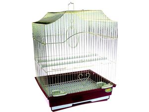 Tatrapet klec pro andulky 34,5 x 28 x 43 cm hnědá