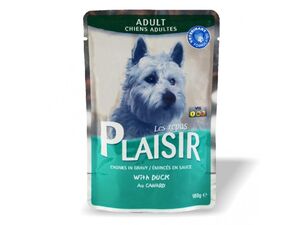 PLAISIR kapsička 100g dog kachna 3.032
