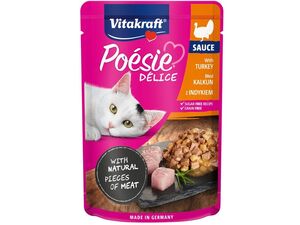 Vitakraft Poésie Délice Sauce krůtí 85 g kapsa