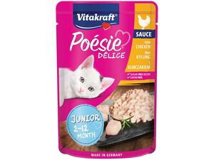 Vitakraft Poésie Délice Sauce Junior kuřecí 85 g kapsa