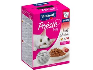 Poésie Petit v omáčce 6 x 50 g kuře, hovězí