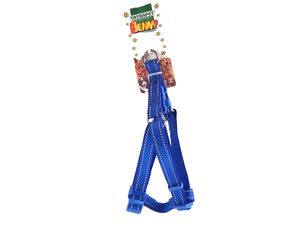 Tatrapet Benny postroj Basic nylon 15 mm x 30 - 50 cm reflexní modrý