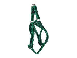 Tatrapet Benny postroj Basic nylon 10 mm x 25 - 40 cm reflexní zelený
