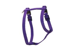 Sedlářství Doležel Postroj pro psa clasik H 1 10mm/11-18/15-25cm nylon fialový