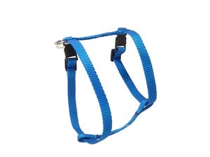 Sedlářství Doležel Postroj pro psa clasik H 2 10mm/14-27/20-37cm nylon modrý