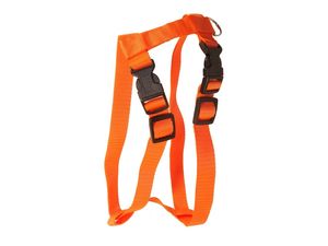 Sedlářství Doležel Postroj pro psa clasik H 4 20mm/24-42-34-55cm nylon oranžový
