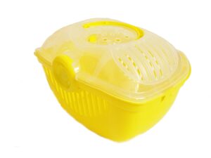 Přepravka pro hlodavce Top Runner M 39x29x25 cm nosnost 4 kg žlutá