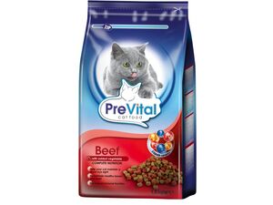 PreVital cat Adult 1,4 kg hovězí doprodej