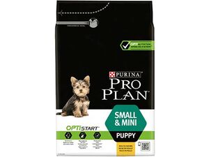 Pro Plan Puppy Optistart Small & Mini 7 kg + 3 kg kuřecí 739 SLEVA