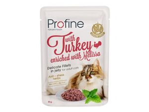 Profine adult cat pouch fillets in jelly with Turkey 85g 4.167