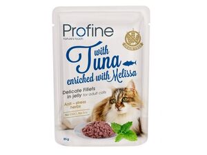 Profine adult cat pouch fillets in jelly with Tuna 85g SLEVA 4.165
