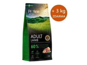 Profine Adult lamb & potatoes 12 kg + 3 kg 13.363