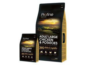 Profine Adult large chicken & potatoes 15 kg