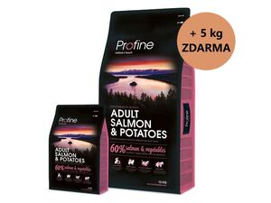 Profine Adult salmon & potatoes 15 kg + 5 kg 13.529
