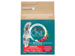 Purina ONE Sterilcat 2,8 kg s hovězím a pšenicí