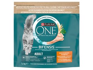 Purina ONE adult cat 1,4 kg kuře a celozrnné obiloviny