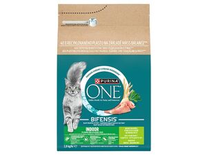Purina ONE Indoor Formula adult cat 2,8 kg krůta a celozrnné obiloviny 