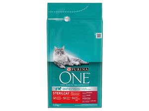 Purina ONE Sterilcat 1,5 kg s hovězím a pšenicí