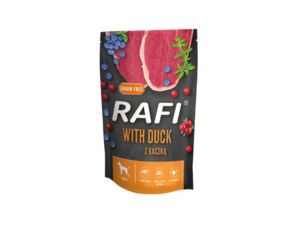 RAFI kapsa pro psy s kachním masem 500 g
