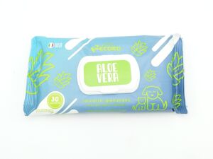 Record čistící ubrousky 20 x 30 cm, 30 ks s Aloe Vera s antibakteriálními účinky