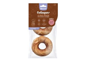 Record svačinka pro psy kolagen s hovězím- 2 kruhy 100 g , 14,5 x 40 cm