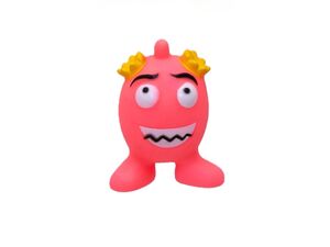 Record hračka pro psa vajíčko vinyl růžová