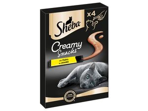 Sheba Creamy snacks 4 x 12 g kuřecí
