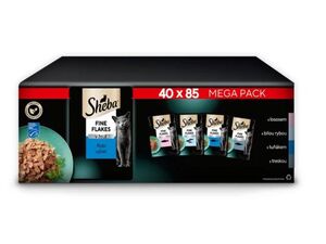 Sheba Select Slices rybí výběr v želé 40 x 85 g kapsa  
