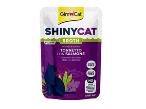 ShinyCat kapsička tuňák + losos 70g ve vývaru