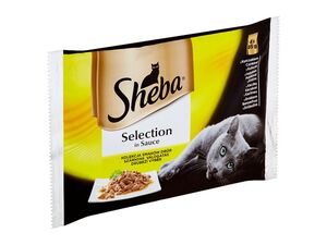 Sheba Selection in sauce drůbeží výběr 4 x 85 g