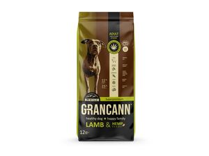 Grancann Lamb & Hemp seeds Adult medium & large breeds - 12 kg s konopným olejem