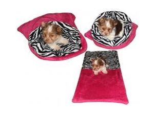 Marysa spací pytel Mini 37 x 40 cm 3 v 1 barva 26 fuchsiová zebra