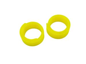 Kroužky pro slepice průměr 18 mm zářivé žluté 23223 5