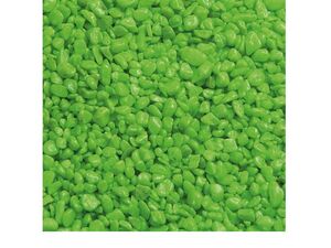 Flamingo neonový akvarijní písek 1 kg zelený