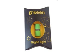 LED signalizační B´seen světlo na obojek 275807 zelený