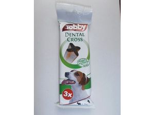 TOBBY Dental Cross 70g 3ks zelený