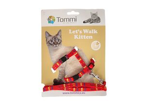 Tommi postroj s vodítkem pro kotě 10 mm x 15 / 20 / 120 cm 3414