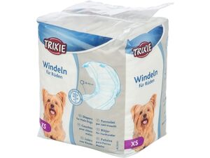 Trixie papírové pleny pro psy XS 20-42cm  při inkontinenci 12 ks