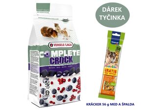 Versele Laga Crock complete Berry 50 g +dárek Vitakraft tyčinka pro hlodavce med/špalda