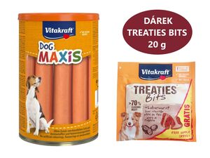 Vitakraft Dog Maxi 180 g párečky+dárek Vitakraft dog Treaties Bits Liver sausage 20