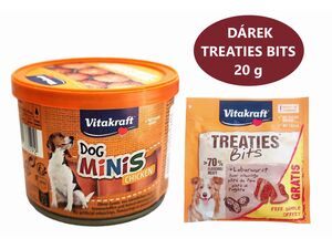 Vitakraft Dog Minis 120 g kuřecí párečky