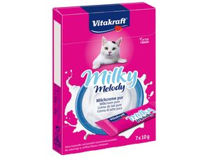 Vitakraft Milky melody 70 g mléčný krém + dárek Vitakraft cat Liquid-snack kuře